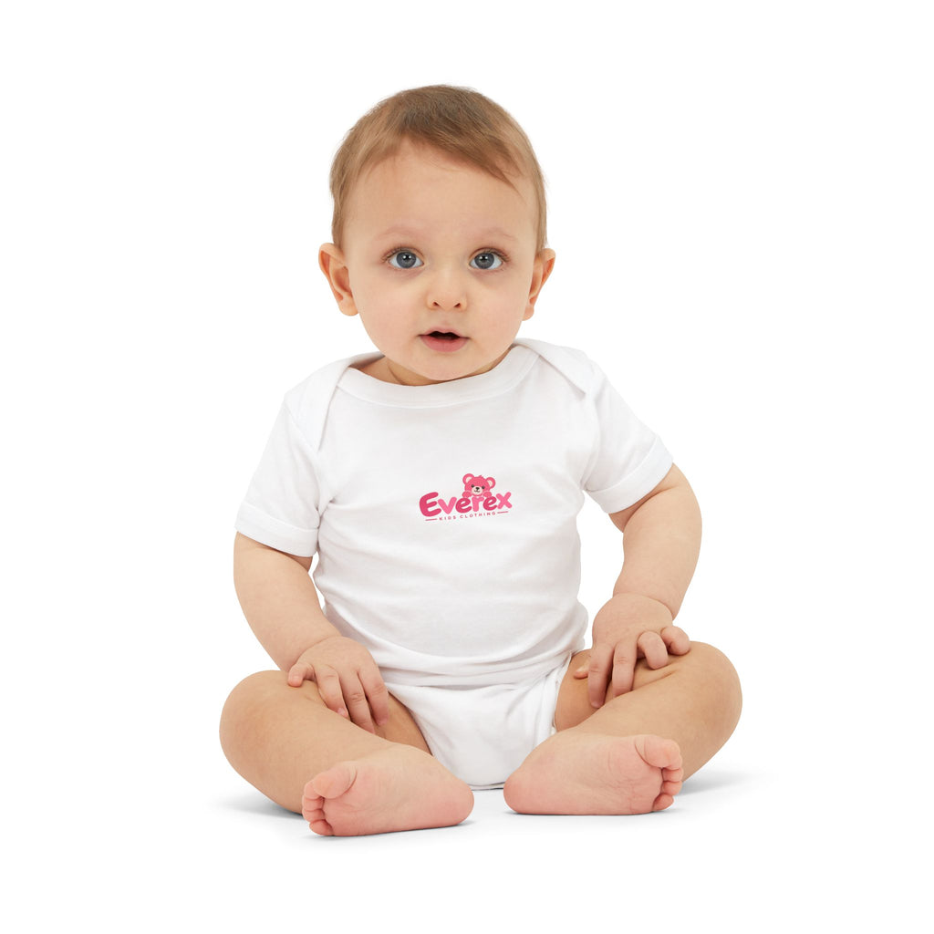 Infant Onesie with Pink Everex - Baby Girl Bodysuit