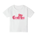 Everex Pink Teddy Toddler T-Shirt — Cute Kids Graphic Tee