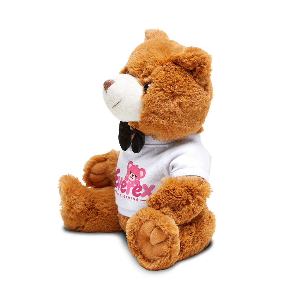 Plush Teddy Bear with Everex T-Shirt – Cute Branded Stuffed Animal Gift