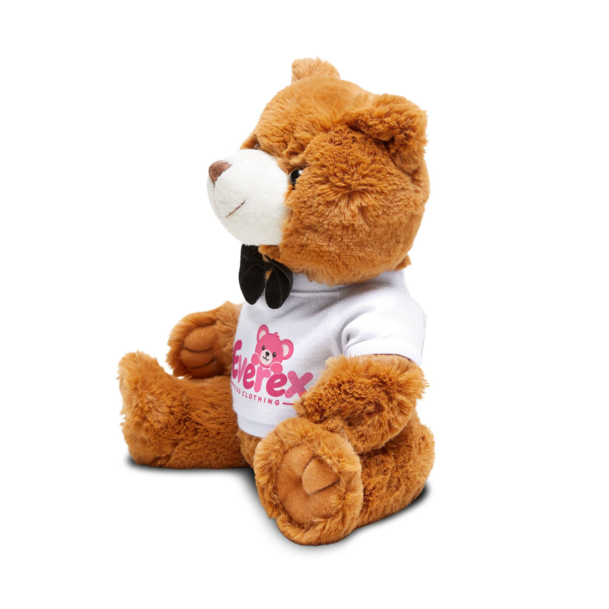 Plush Teddy Bear with Everex T-Shirt – Cute Branded Stuffed Animal Gift