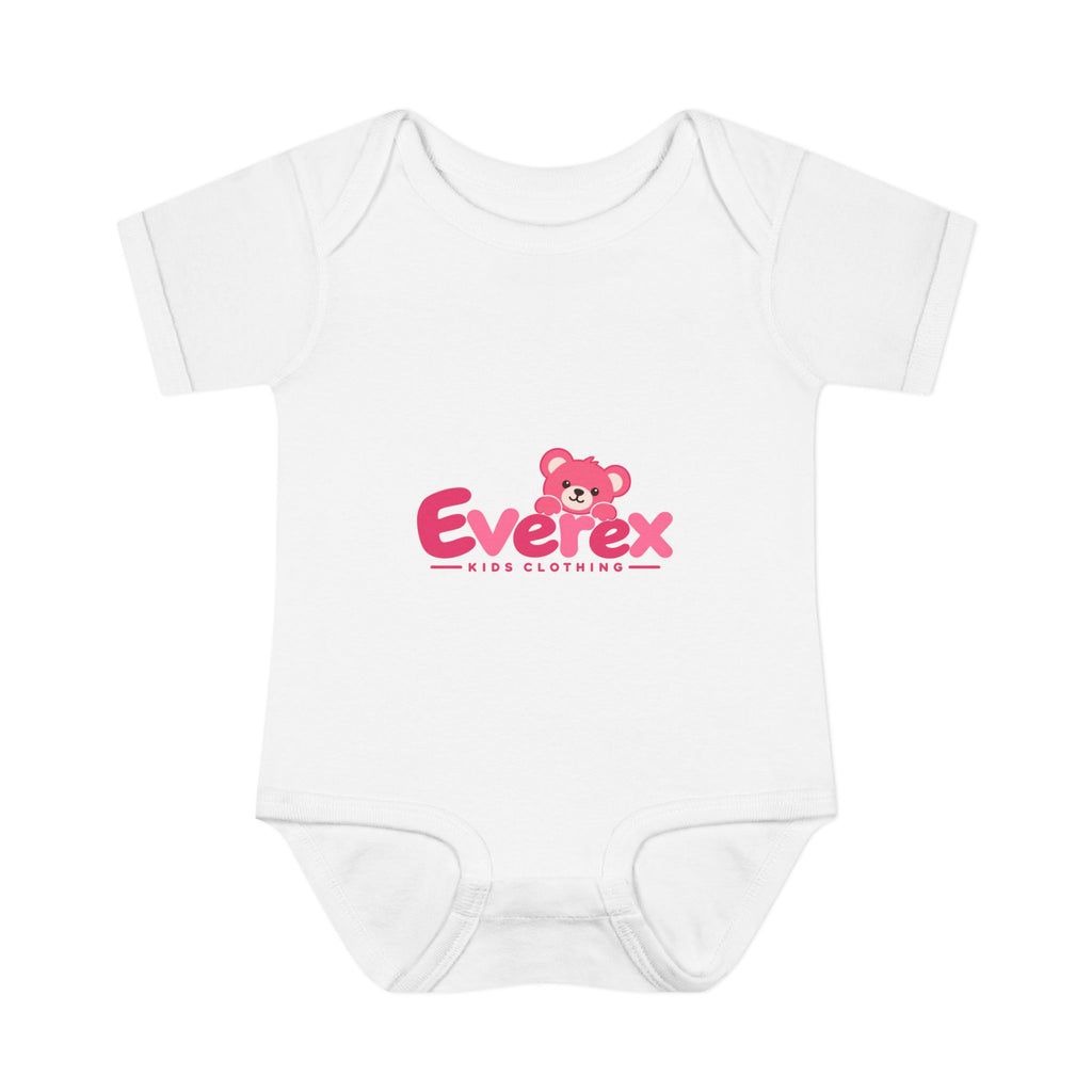 Everex Pink Teddy Infant Bodysuit